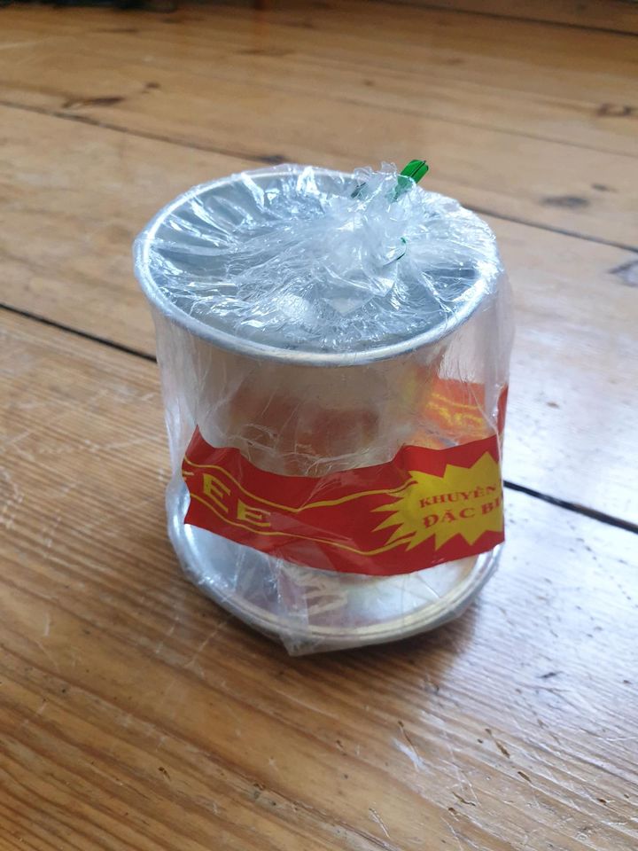 Vietnamesischer Kaffeezubereiter in Berlin