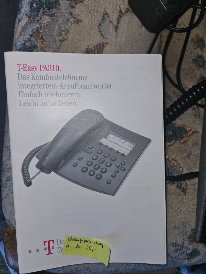 T-Easy PA310. Komforttelefon mit integriertem Anrufbeantworter in Eppingen