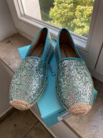 Espadrilles Glitzer Türkis Grün Blau Chillegs NEU 39,5 München - Berg-am-Laim Vorschau