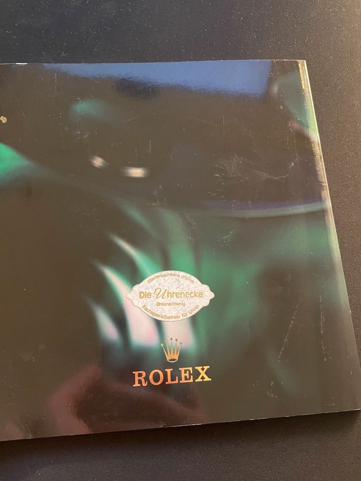 Rolex Oyster Prospekt Juli 1996 in Wendeburg