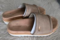 ☆BEQUEME PANTOLETTE v. Mustang☆Gr. 39☆wie neu - beige☆ Bayern - Legau Vorschau