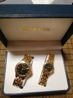 *Neu* Geneves Armbanduhren/ Partneruhren Quartzw 18 k Gold plated Niedersachsen - Meine Vorschau