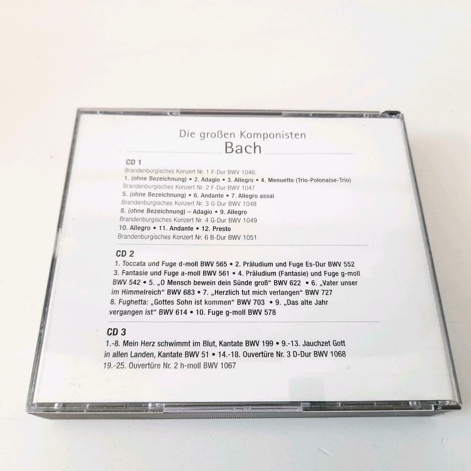 Klassik CD's / Musik / Bach / Lüdemann / Sammlung in Alpen