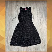 Tessentials / Gr. S / Sommerkleid / Kleid mit Polkadots / Schwarz Hessen - Körle Vorschau