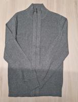 Neue Strickjacke grau Gr.L Baumwolle Reißverschluß ungetragen Bayern - Roth Vorschau