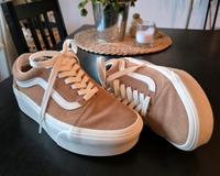 Vans Plateau Sneaker low Old Skool braun 39 Bayern - Bischofswiesen Vorschau