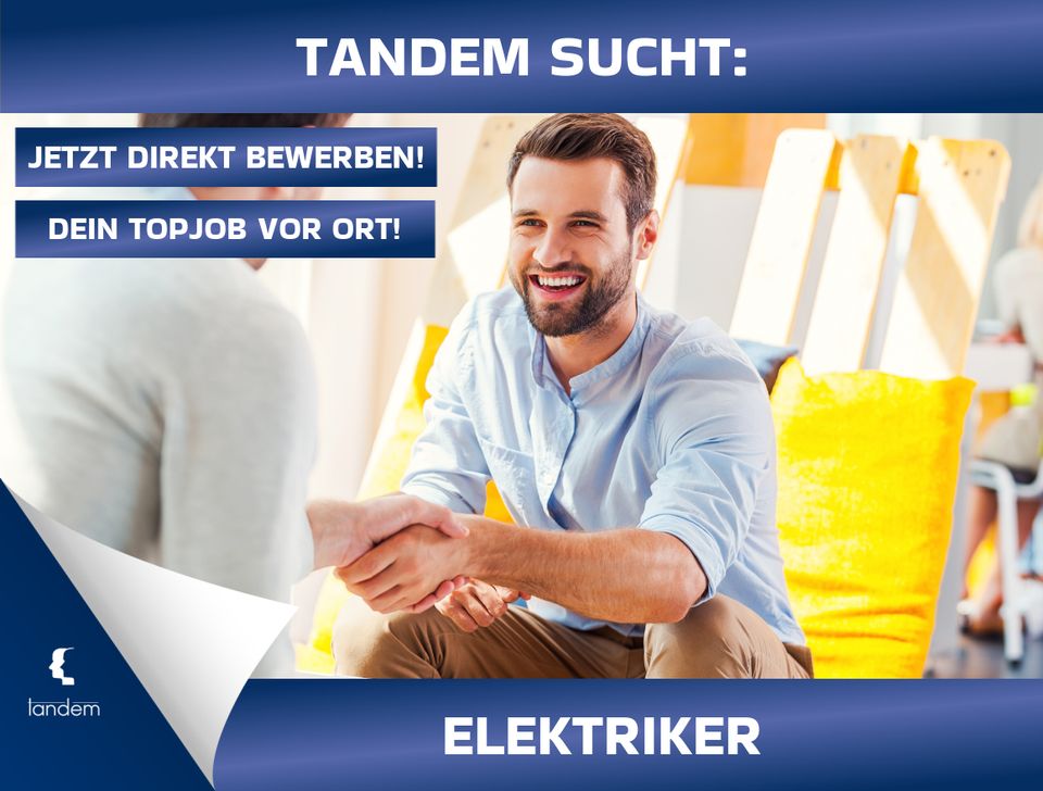 Elektriker (m/w/d) ab 18-22 €/Std. in Neumünster