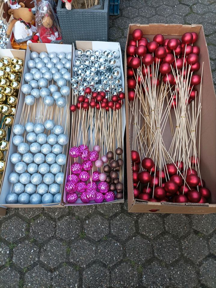 XXL Deko Paket Weihnachten Herbst Halloween Gestecke in Hilden