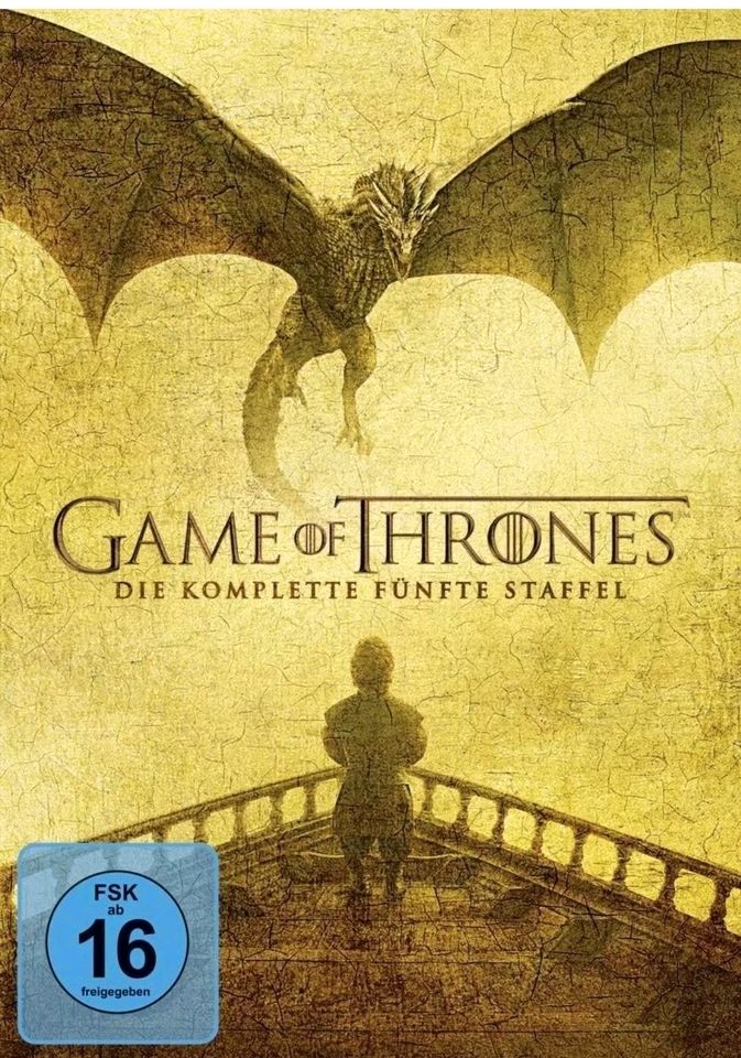 Game of Thrones - Die komplette 5. Staffel 5 DVD's (2016) NEU in Mutterstadt