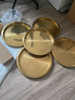 Ikea Glattis Tablett Gold 38cm Messingfarben Hochzeit Verlobung Brandenburg - Ahrensfelde Vorschau
