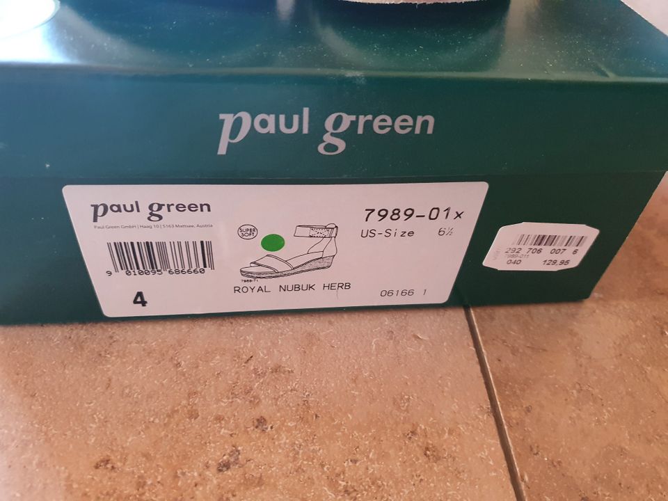 Paul Green SUPER SOFT KEIL SANDALETTE, Größe 37 in Altmannstein