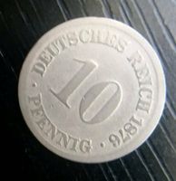 10 PFENNIG 1876 G DEUTSCHES REICH Berlin - Biesdorf Vorschau