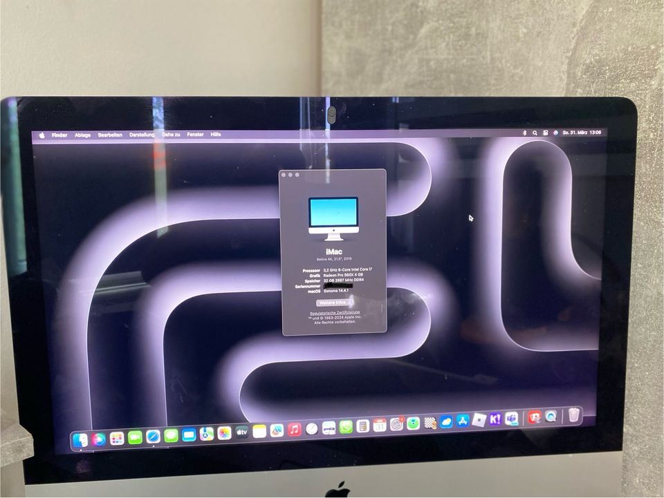 Apple iMac Retina 4K 21,5 2019 1Tb in Köln