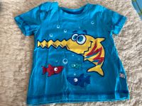 Liegelind T-Shirt Fische Gr. 80 blau Hessen - Schwalmstadt Vorschau