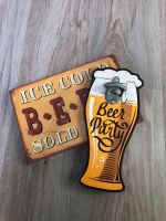 Bieröffner Wandhalter + Bier Retro Schild für Partykeller Baden-Württemberg - Baden-Baden Vorschau