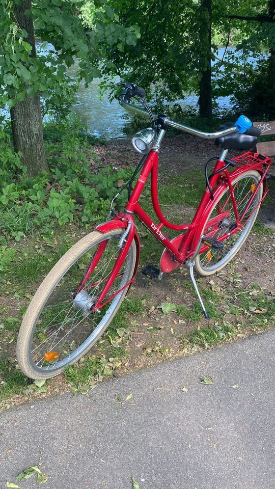 Damenfahrrad/Hollandrad Rot in Remagen