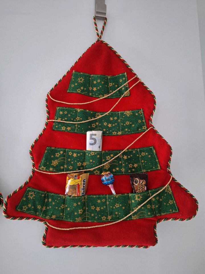 2x Handmade Adventskalender Tannenbaum zum selbst Befüllen in Leipzig