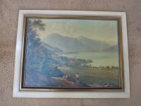 Johann Georg Dillis “Der Tegernsee” Reliefbild 37x50cm Bayern - Warngau Vorschau