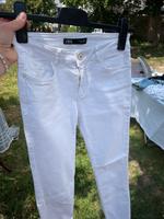 Zara Jeans Weiß Skinny Bayern - Karlstadt Vorschau