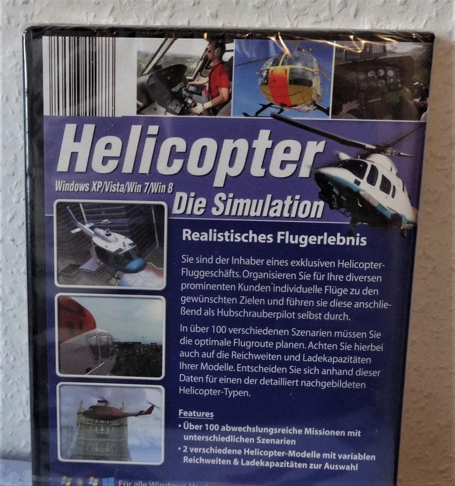 CD ROM "HELICOPTER Simulation", realistisches Flugerlebnis -NEU- in Chemnitz