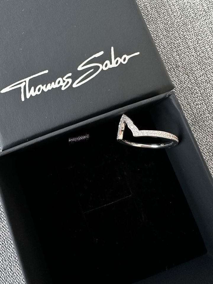 THOMAS SABO Ring 925er Silber Größe 52 in Gemmrigheim