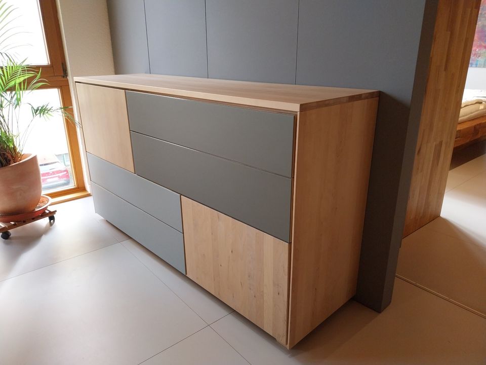 Trend Sideboard Birke weiß pigmentiert / geölt 20% reduziert in Oberursel (Taunus)