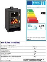 Kaminofen mit Backfach, Herdplatte Prity FG – 14kW + BIMSCHV II Sachsen - Bernsdorf Vorschau