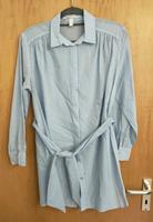 **WIE NEU** Bluse Langarm Hellblau Weiß Gürtel H&M Gr. 38 Niedersachsen - Haste Vorschau