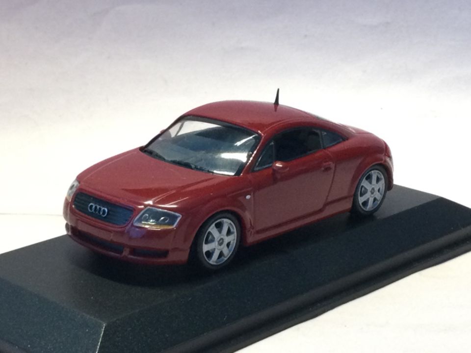 Minichamps 1:43 Audi TT Coupé 1998 Rot Art: Nr. 430 017221 in Einhausen (Thüringen)