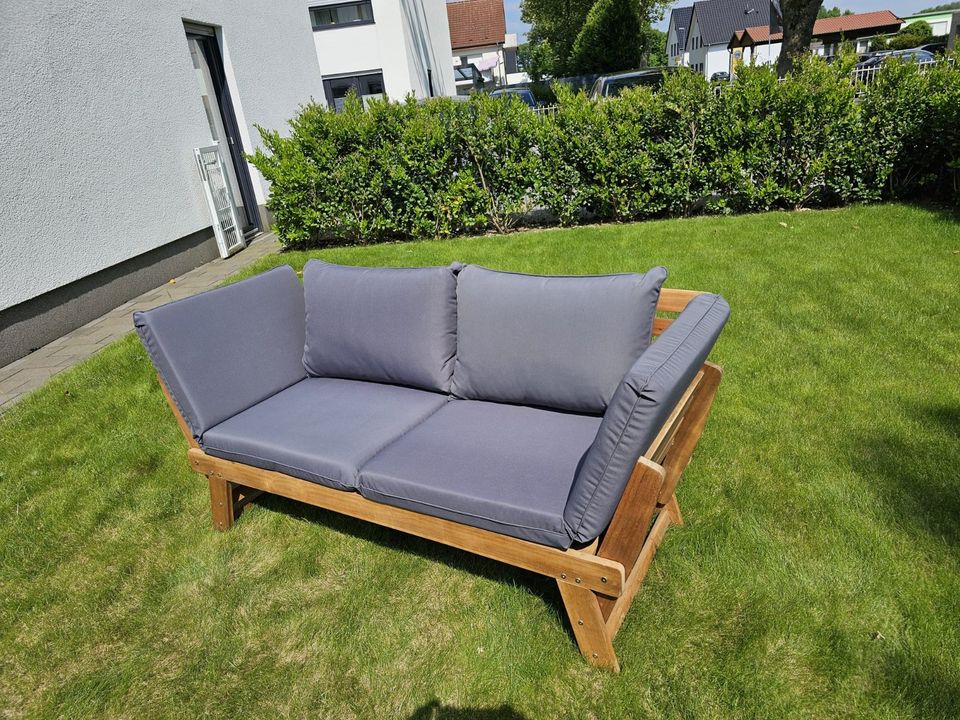 Liege, Loungemöbel FSC zertifiziert von Depot aus Holz mit Kissen in Lippstadt