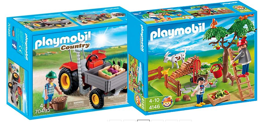 Playmobil Country Traktor mit Gemüse +  Apfelernte in Friedrichsdorf