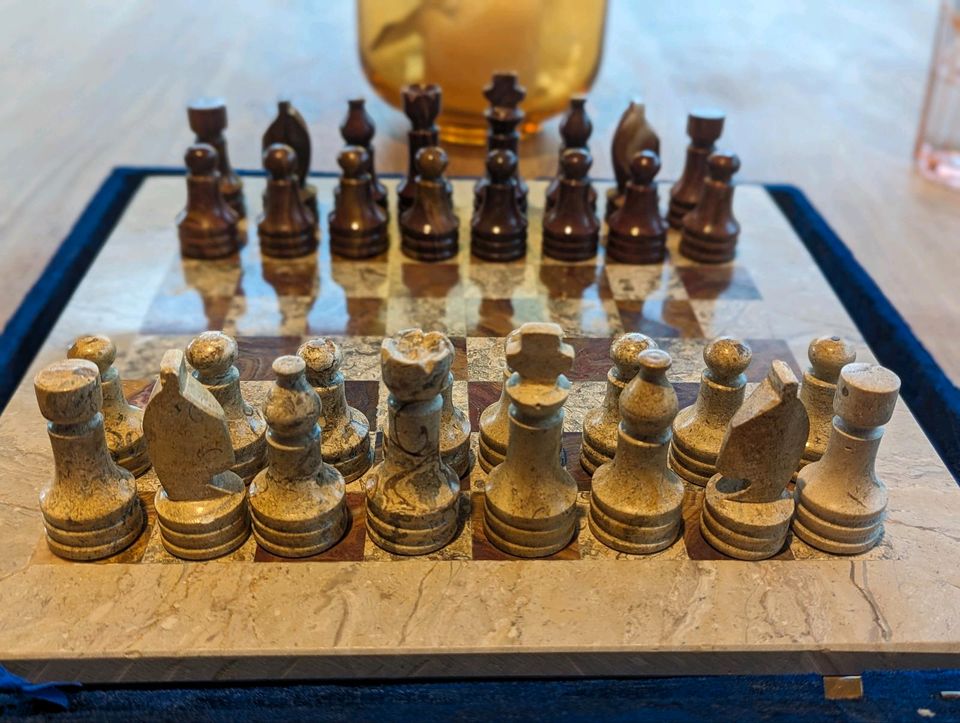 Schachspiel/ Schachbrett Afghanistan in Bad Teinach-Zavelstein