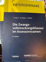 Kaiser, Die Zwangsvollstreckungsklausur im Assessorexamen, 8. A Altona - Hamburg Ottensen Vorschau