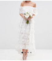 ASOS weißes Partykleid Hochzeit Party white Hochzeitskleid Nordrhein-Westfalen - Hürth Vorschau