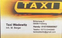 Taxifahrer/in  in Vollzeit oder als Aushilfe (Minijob) gesucht Sachsen - Freiberg Vorschau