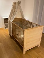 Gitterbett umbaubar in Kinderbett mit Zubehör Bayern - Neuburg am Inn Vorschau