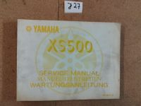 YAMAHA XS500 Wartungsanleitung 1 H228197-80 inkl. Versand Nordrhein-Westfalen - Unna Vorschau