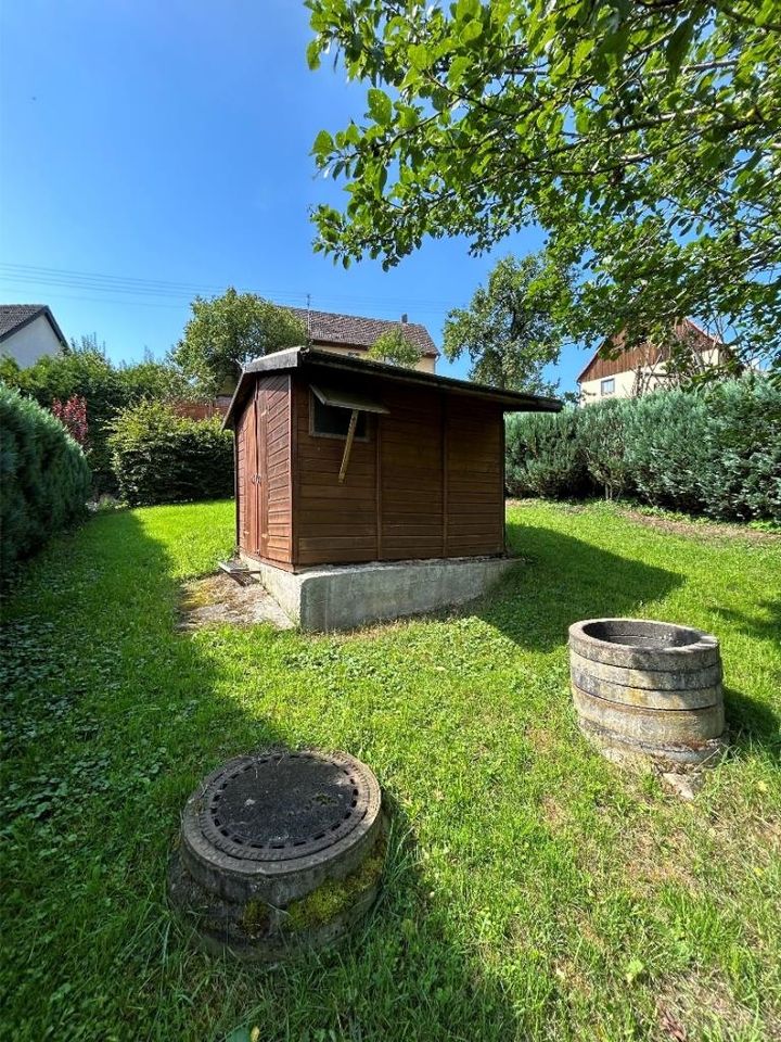 Idyllisches Gartengrundstück zum Erwerb - auch zur Bebauung geeignet in Abtsgmünd