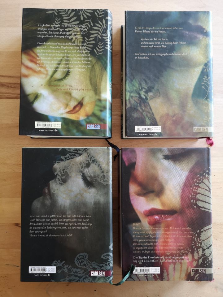 4er Set Biss-Buchreihe von Stephenie Meyer Hardcover in Leipzig