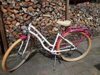 Damenfahrrad Hollandrad Pegasus Tourina 7005 weiß / pink 28" TOP Nordrhein-Westfalen - Hilchenbach Vorschau