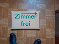 Werbeschild Schild Zimmer frei Kunststoffschild Gästezimmer Rheinland-Pfalz - Cochem an der Mosel Vorschau