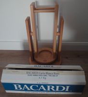 ❌ Bacardi-Flaschenhalter aus Holz + Bacardi 3 Liter Flasche OVP Schleswig-Holstein - Ascheberg Vorschau