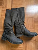 Marco Tozzi Stiefel Lederoptik leicht gefüttert Gr. 39 Niedersachsen - Buxtehude Vorschau