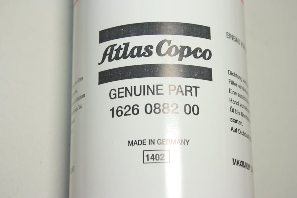 Atlas Copco 1626088290 1626088200 Filter Kompressor Ölfilter in Elsteraue