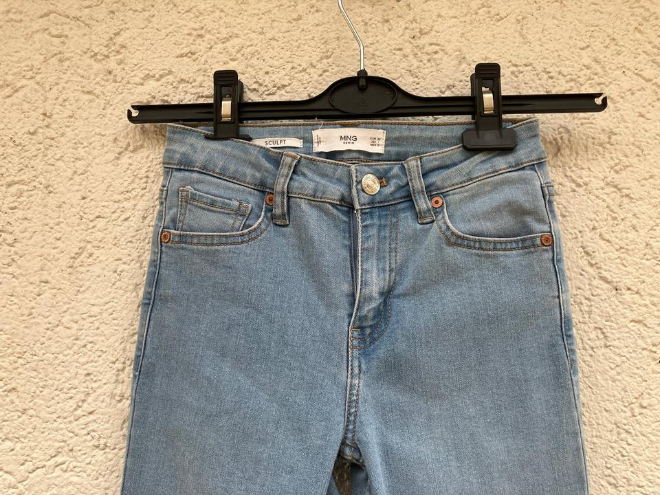 Sculpt Skinny-Jeans mit mittlerer Bundhöhe in Gr.32/XXS in Titting