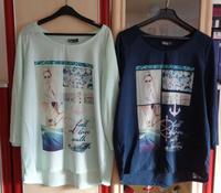2 Yessica Shirts 3/4 Arm Gr. L blau u. hellgrün Preis für beide Bayern - Manching Vorschau