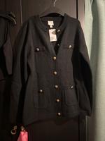 H&M Cardigan schwarz mit goldenen Details Größe S Neu Berlin - Mitte Vorschau