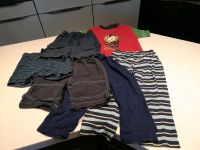 Kurze Hosen t-shirt lange leichte Stoffhosen Größe 86 / 92 Bayern - Hofkirchen Vorschau