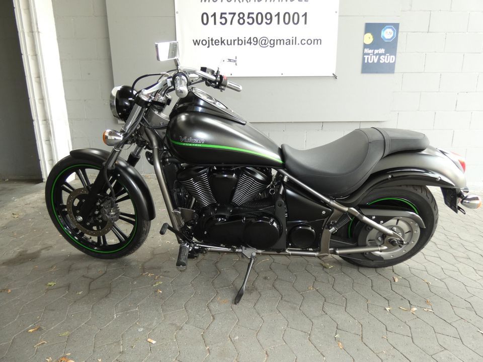 KAWASAKI VN 900 SE CUSTOM: 2 Hd. Wie Neu!! 6700 km. 35kW - A2 in Viernheim