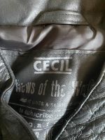 Echte Lederjacke von Cecil, Gr. XL, grau, zweimal getragen Nordrhein-Westfalen - Leverkusen Vorschau